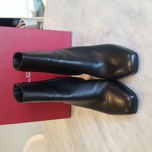 Ferragamo black boots